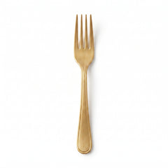 Gold Plastic Forks - 7.5 In. | 16 Count
