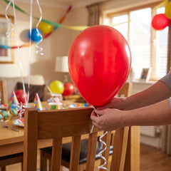 Vibrant Red 9" Latex Balloons - 20 Pack