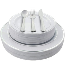 Wedding Kit Service For 40 Silver Line