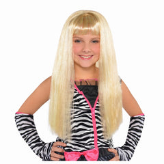Little Diva Child's Long Blonde Wig