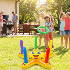 Starfish Inflatable Ring Toss Game for Summer Fun