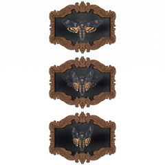 Dark Academia Moth Hanging Lenticular Halloween Decoration