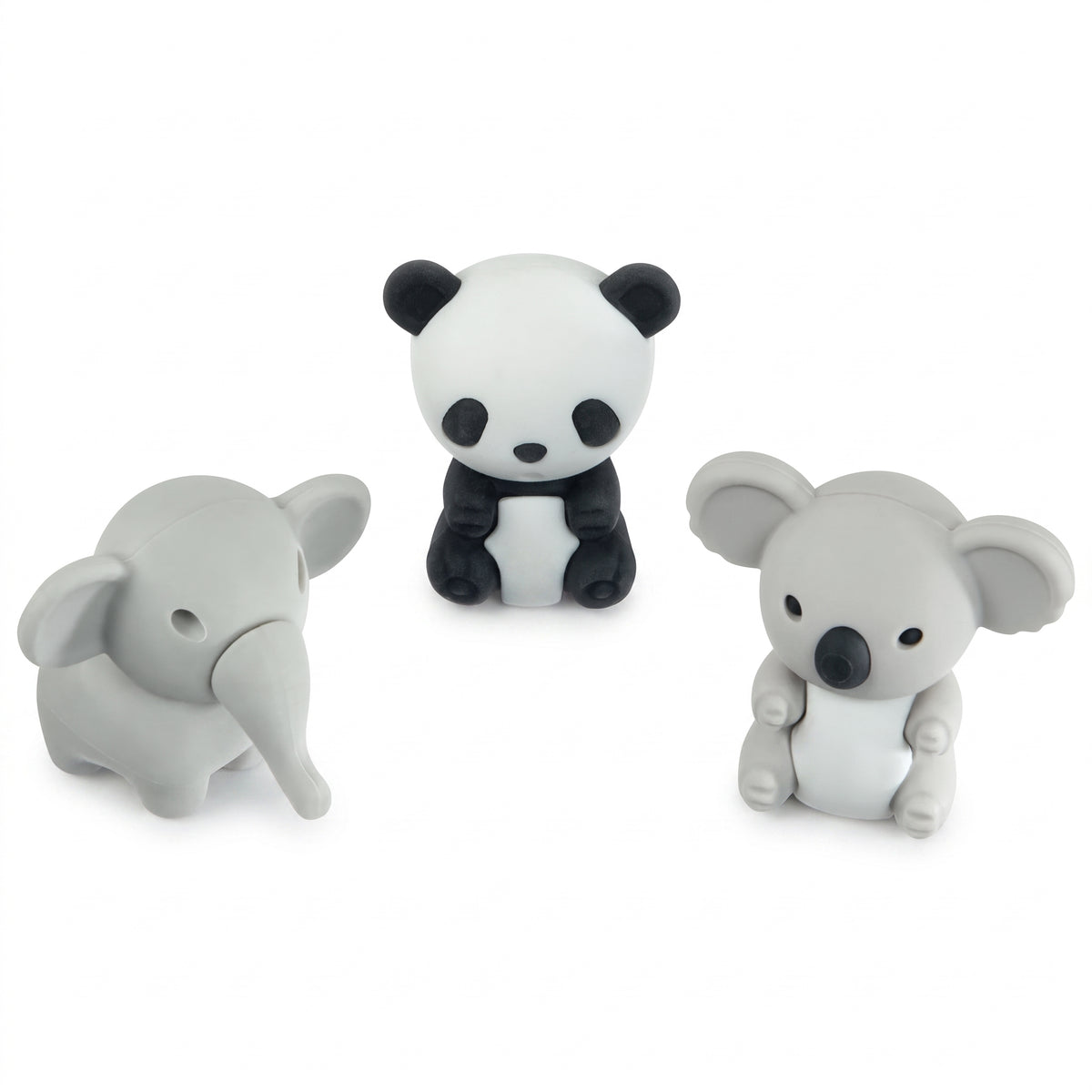 Jungle Animal Eraser Party Favors - Mega Value Pack