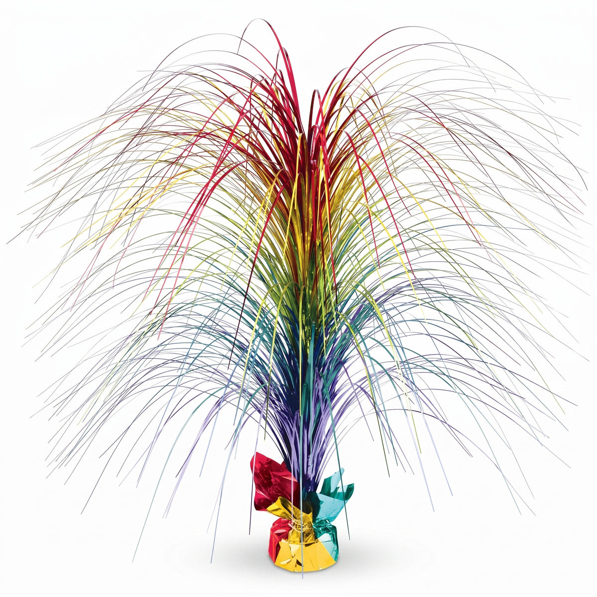 Vibrant Rainbow Spray Centerpiece