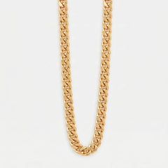 Old School Gold Link Chain Necklace - 30.5 Inch Costume Accessory