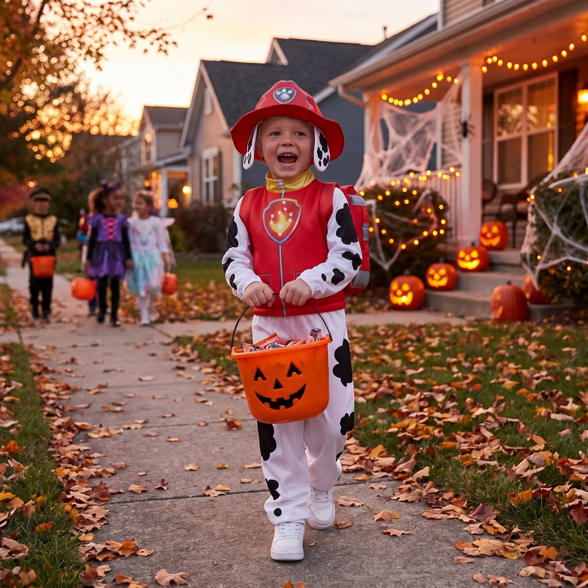 Kids' PAW Patrol Marshall Light-Up Halloween Costume
