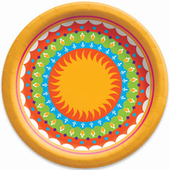 Fiesta Sunburst 6.75" Paper Plates