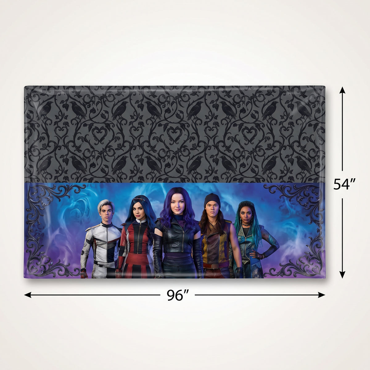 Disney Descendants 3 Plastic Table Cover - 54"x96"