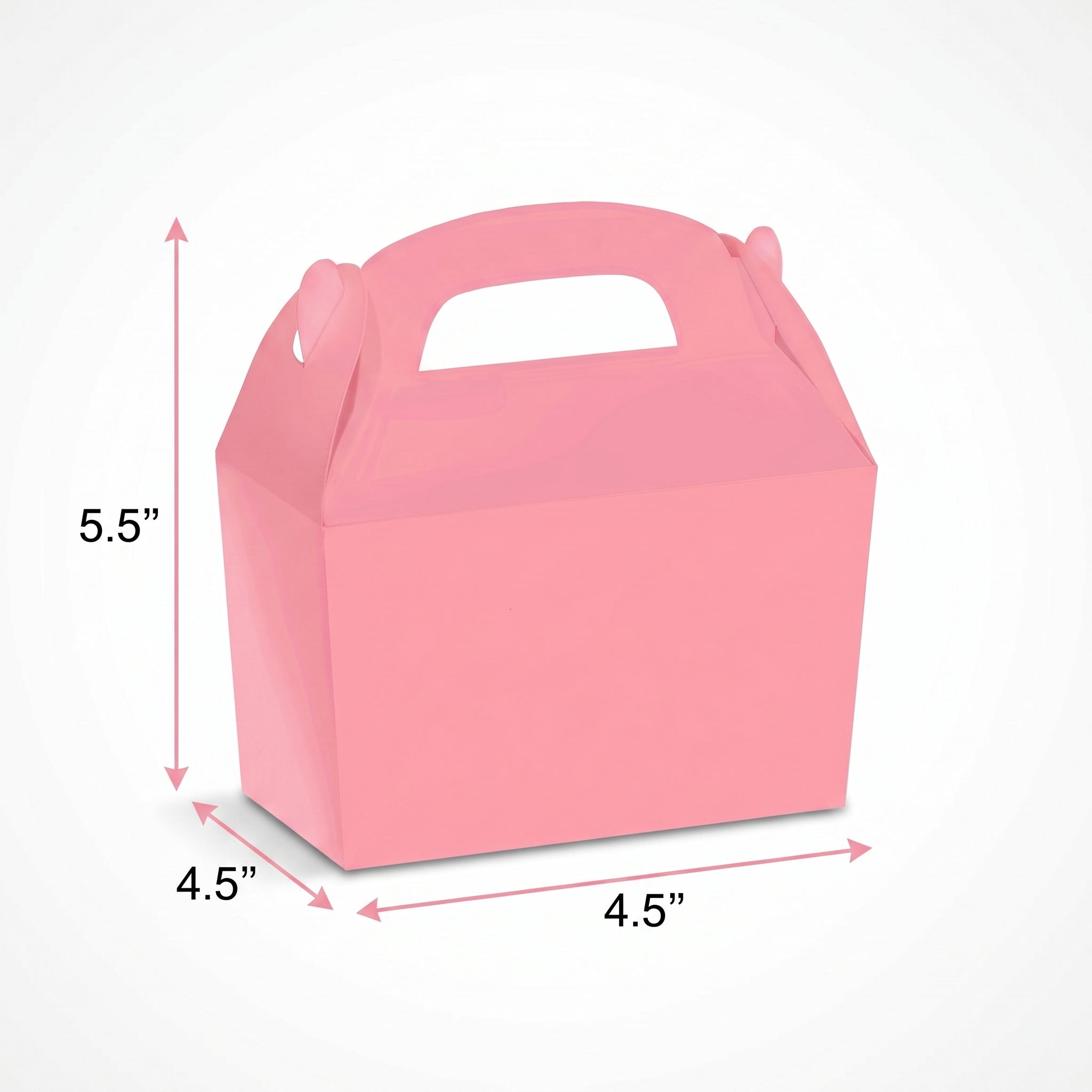 Pink & Black Gable Box for Birthday Celebrations