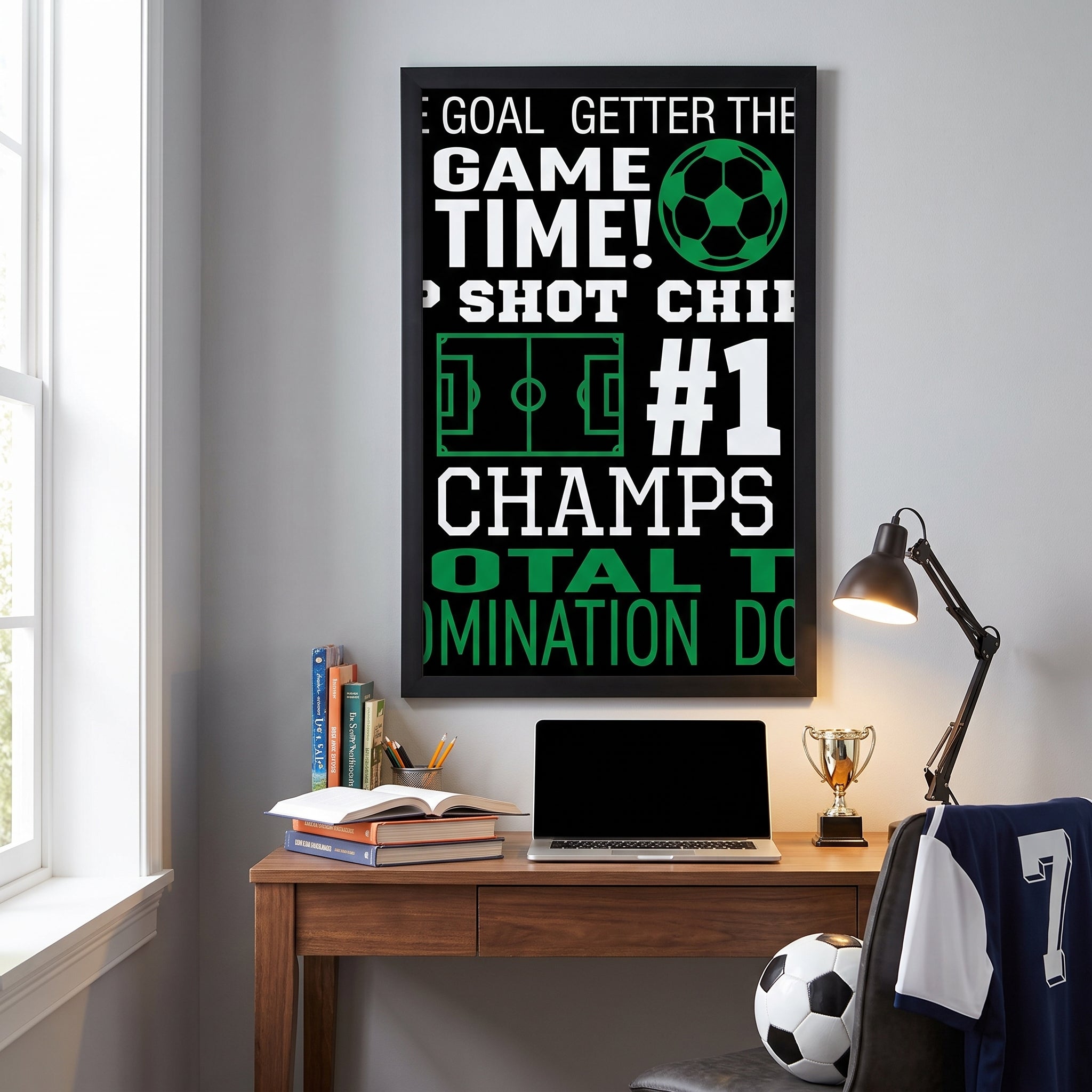 Goal Getter Soccer Table Cover - Plastic, 54" x 102"