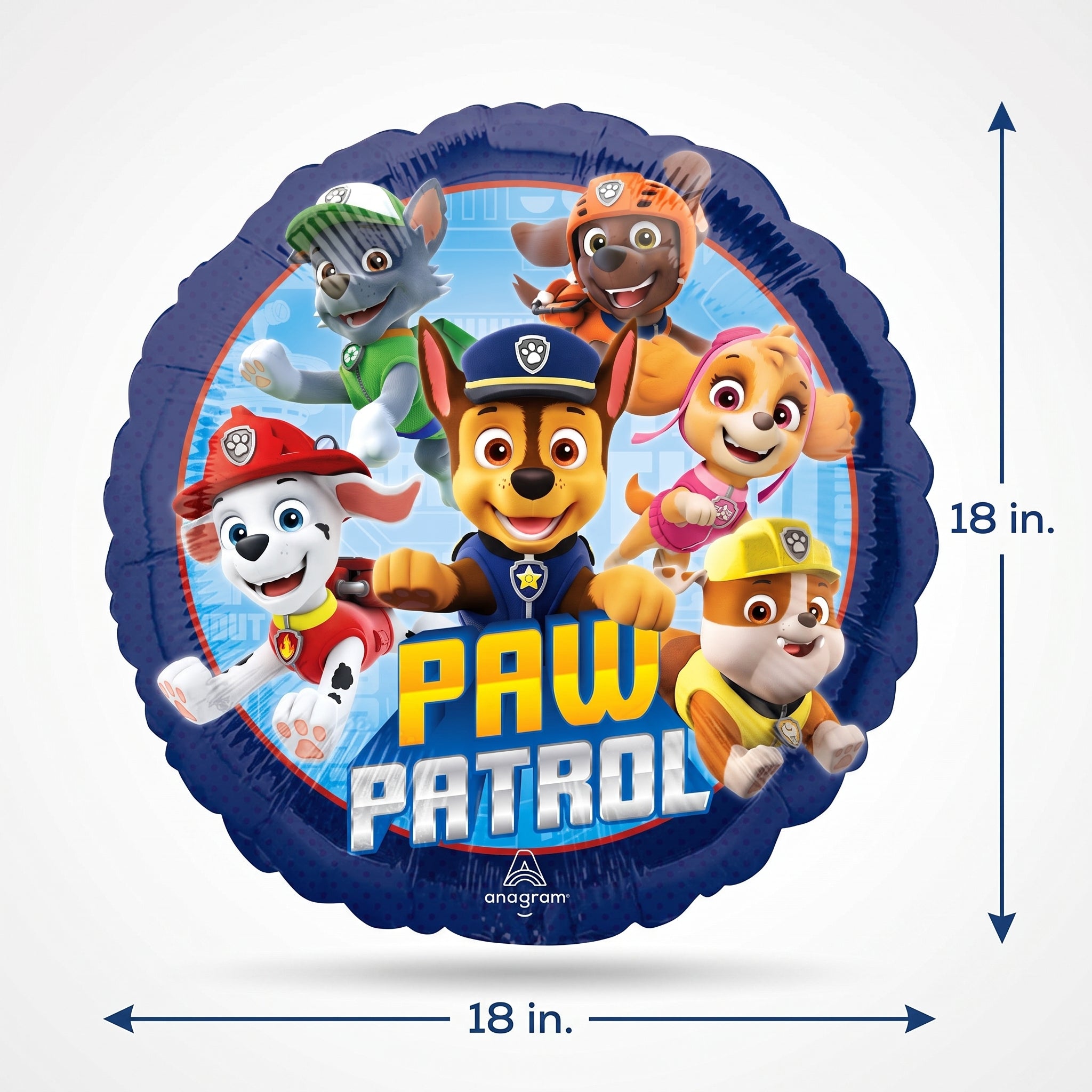 Paw Patrol 18" Foil Balloon