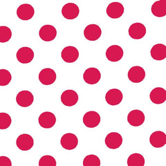 Red Polka Dot Plastic Table Covers | 6 Pack