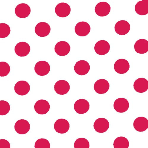 Red Polka Dot Plastic Table Covers | 12 Pack