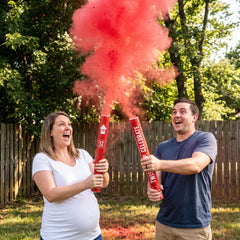 Red Powder Confetti Popper - 12 Inch