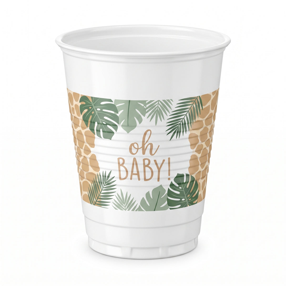 Jungle Safari Baby Shower Plastic Cups - 16oz
