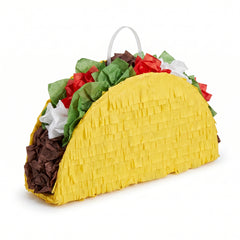Festive 3D Taco Piñata for Birthday Parties