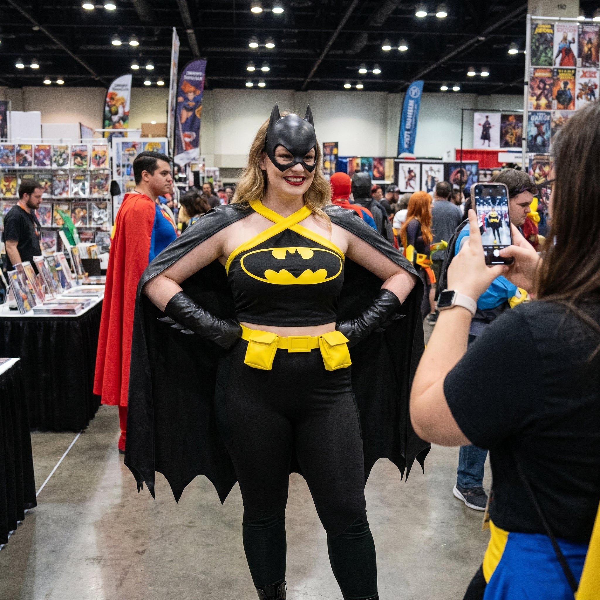 Plus Size Women's Batman Costume
