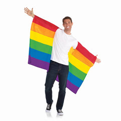 Pride Rainbow Body Flag with Sleeves
