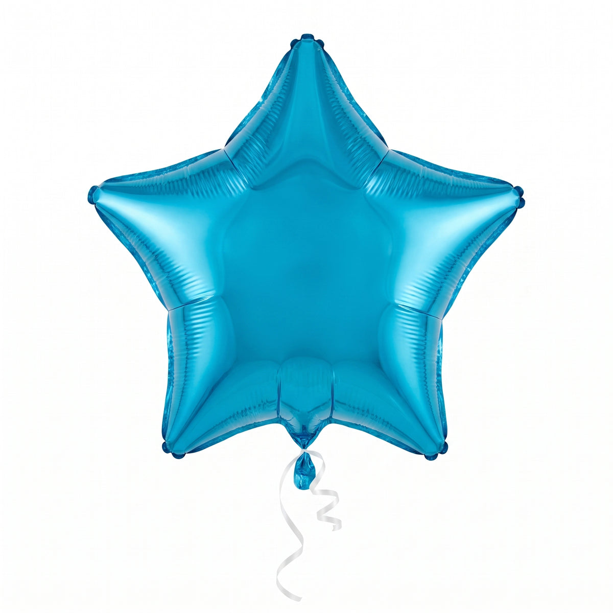 Caribbean Blue Star Foil Balloon