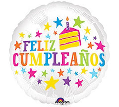 Feliz Cumpleanos Cake Balloon