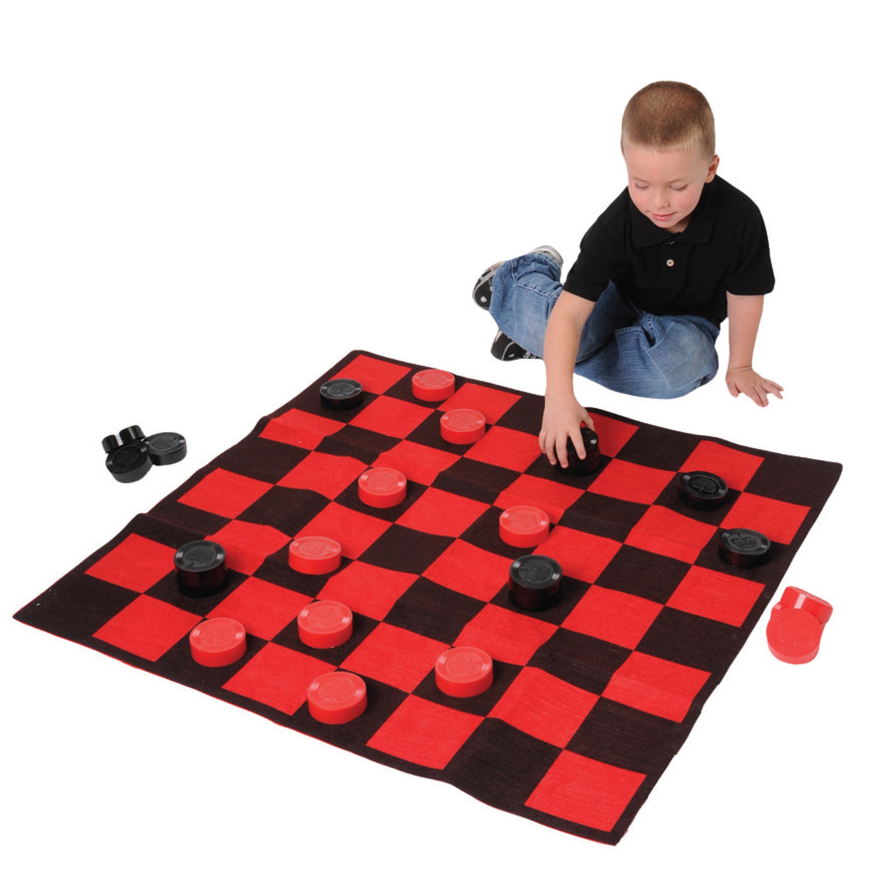 Checkboard Rug Set