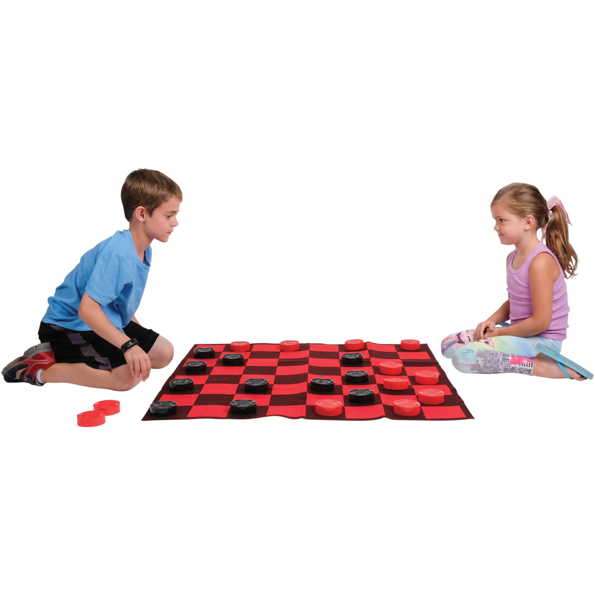 Checkboard Rug Set