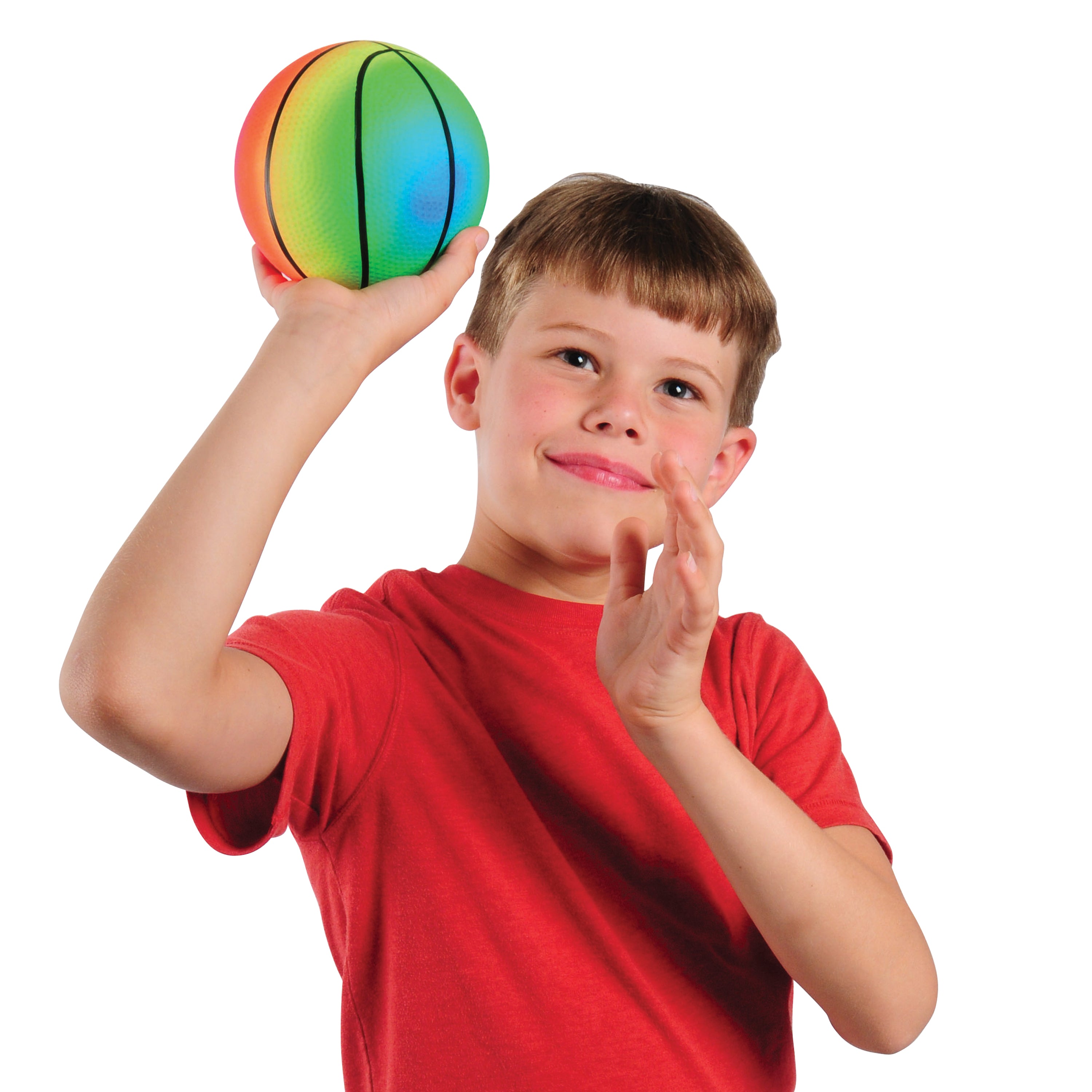 Rainbow Pvc Basketballs/5 In