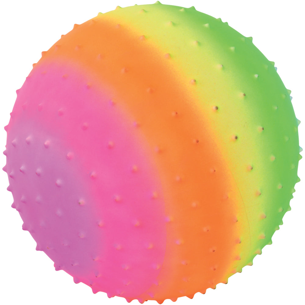 Rainbow Knobby Ball/8 Inch