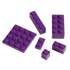 Blocks Assortment Purple/44 Lb Box