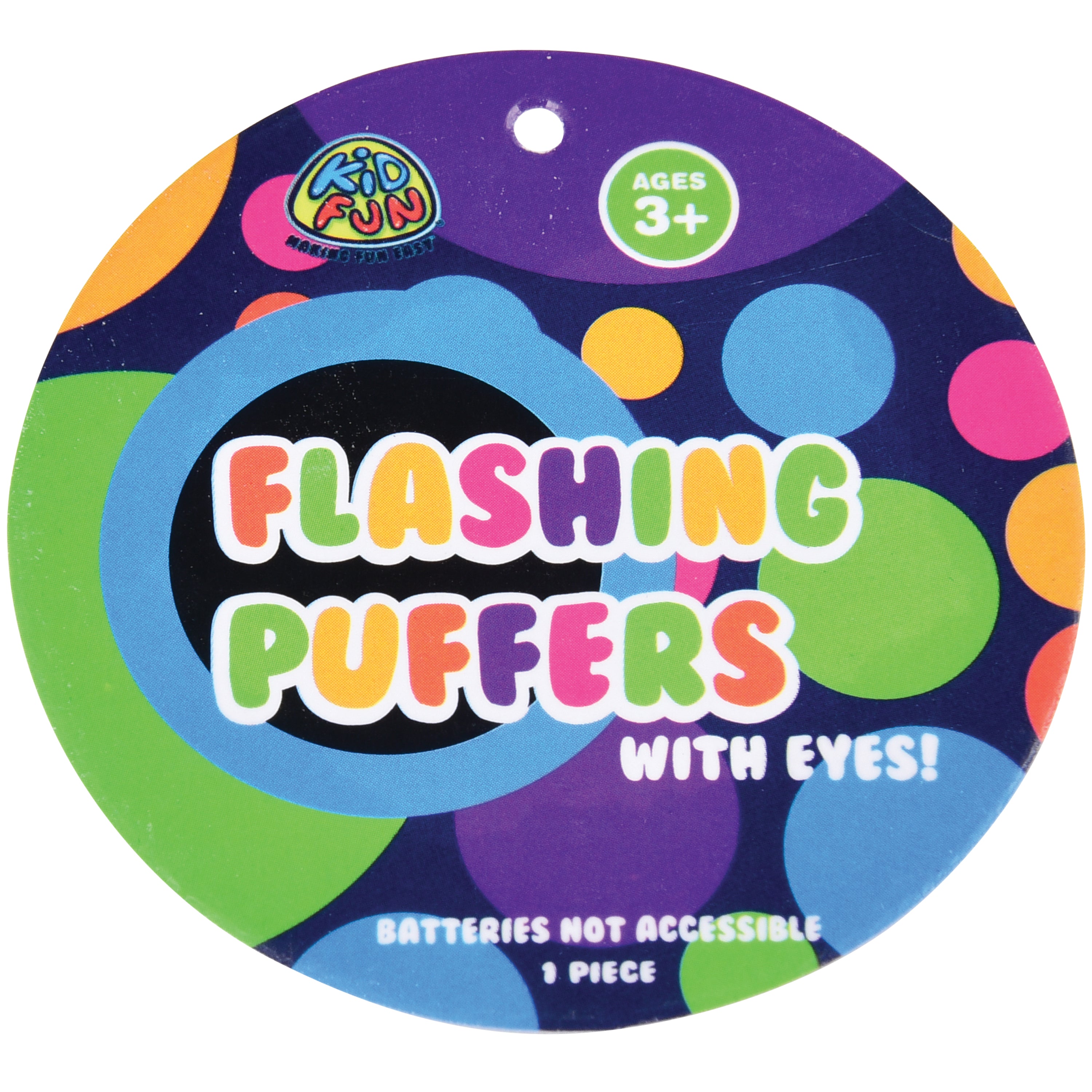 Flashing Puffer W/Eyes