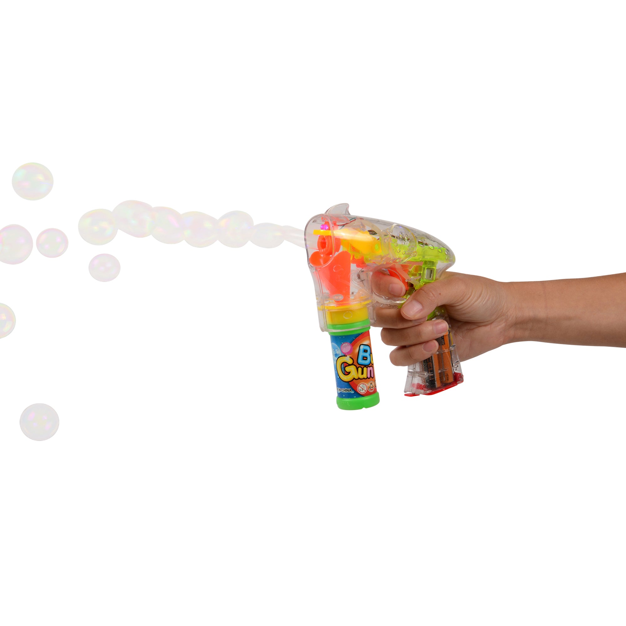 Flashing Bubble Gun/6 Per Pk