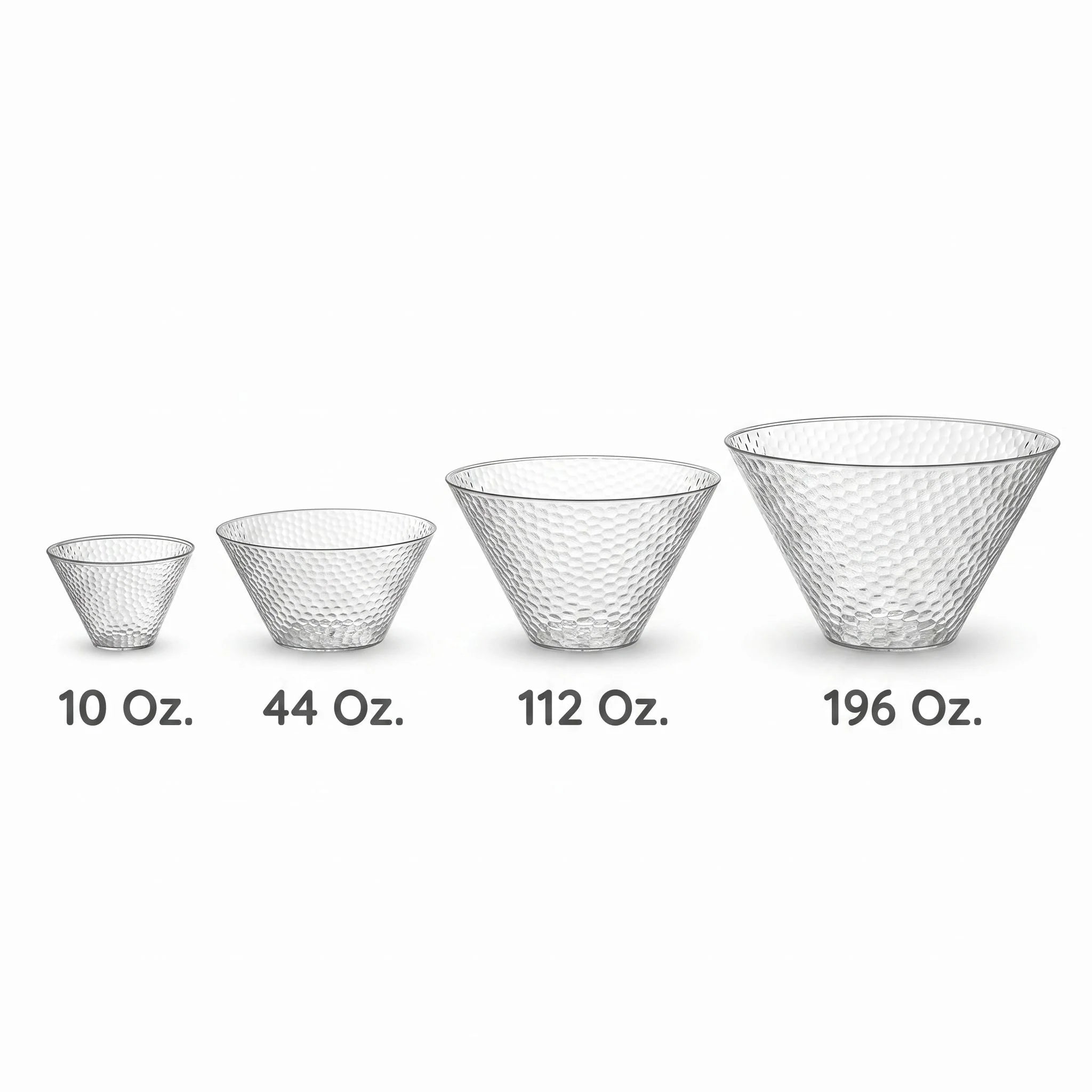 Hammered Serving Bowl - 10 Oz