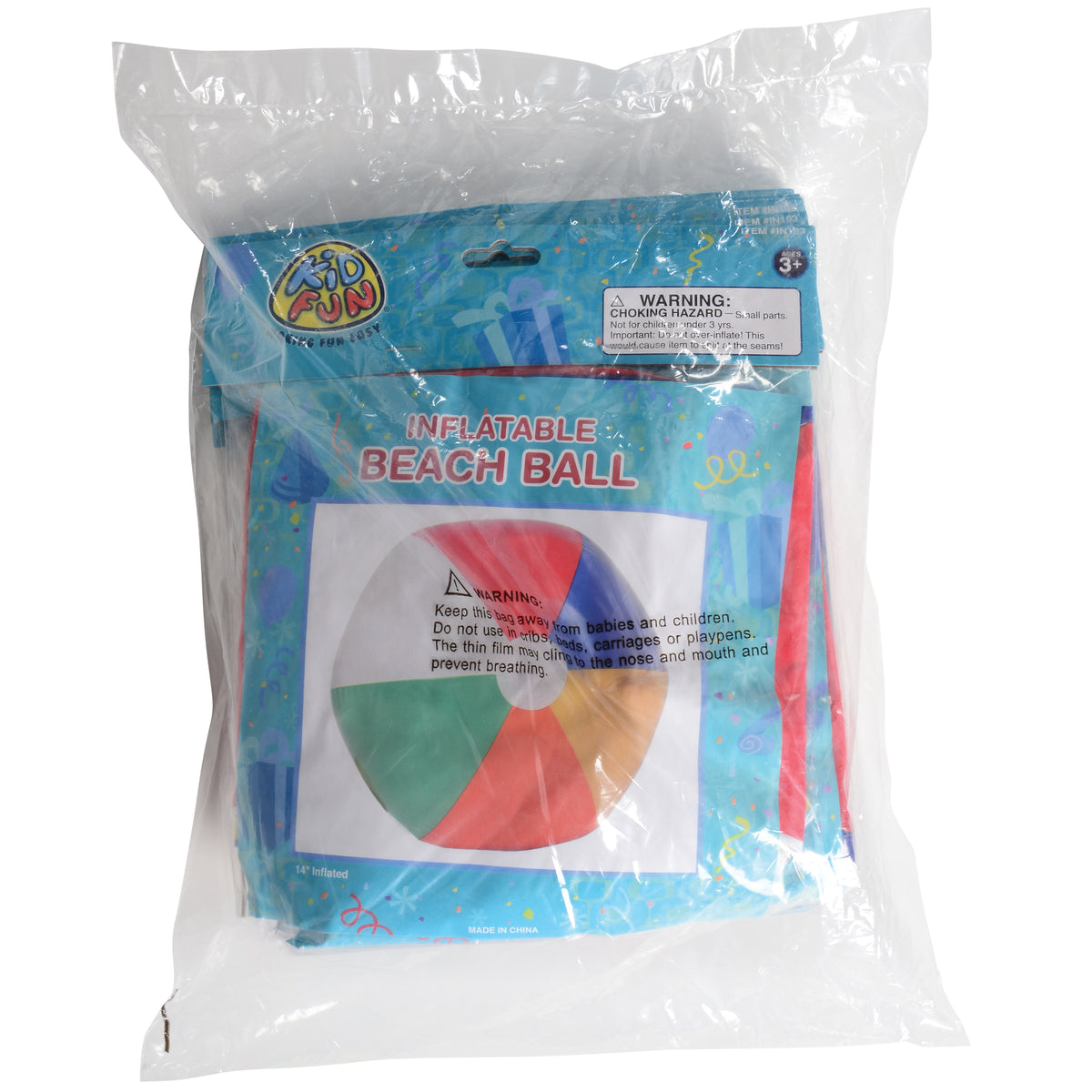 Beachball Inflates/20 In/14 In Diam