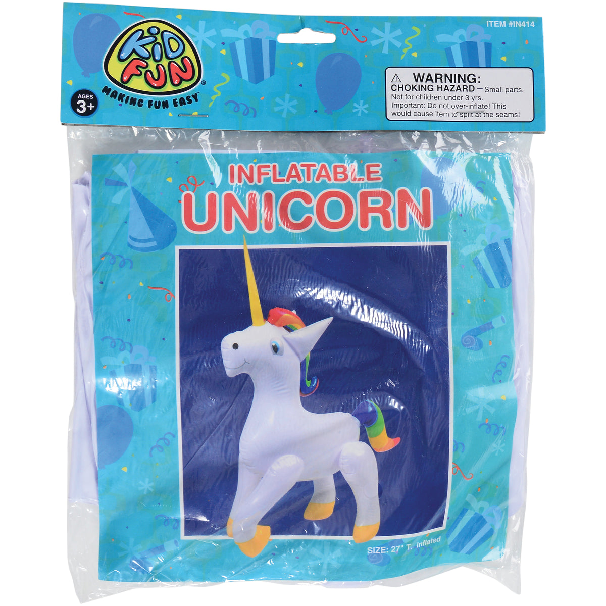 Unicorn Inflates/6 Per Pk