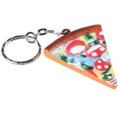 Pizza Keychains