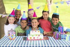 54 In. x 100 Ft. Cut to Size Plastic Table Cover  | Blue Gingham | Case of 6