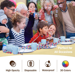 Light Yellow Plastic Table Cover | Case of 48