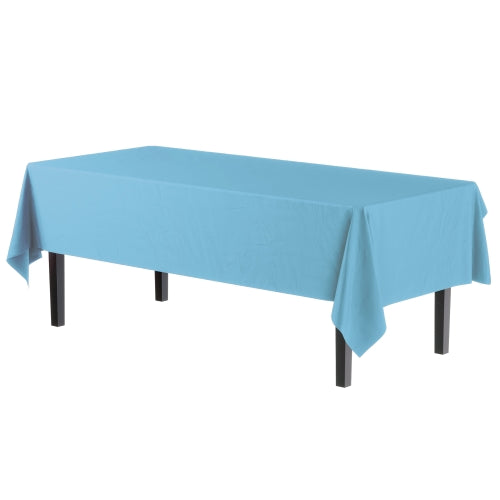 Premium Sky Blue Table Covers | 6 Pack