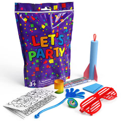 8 Piece Goody Bag -  Let's Party | 10 Count