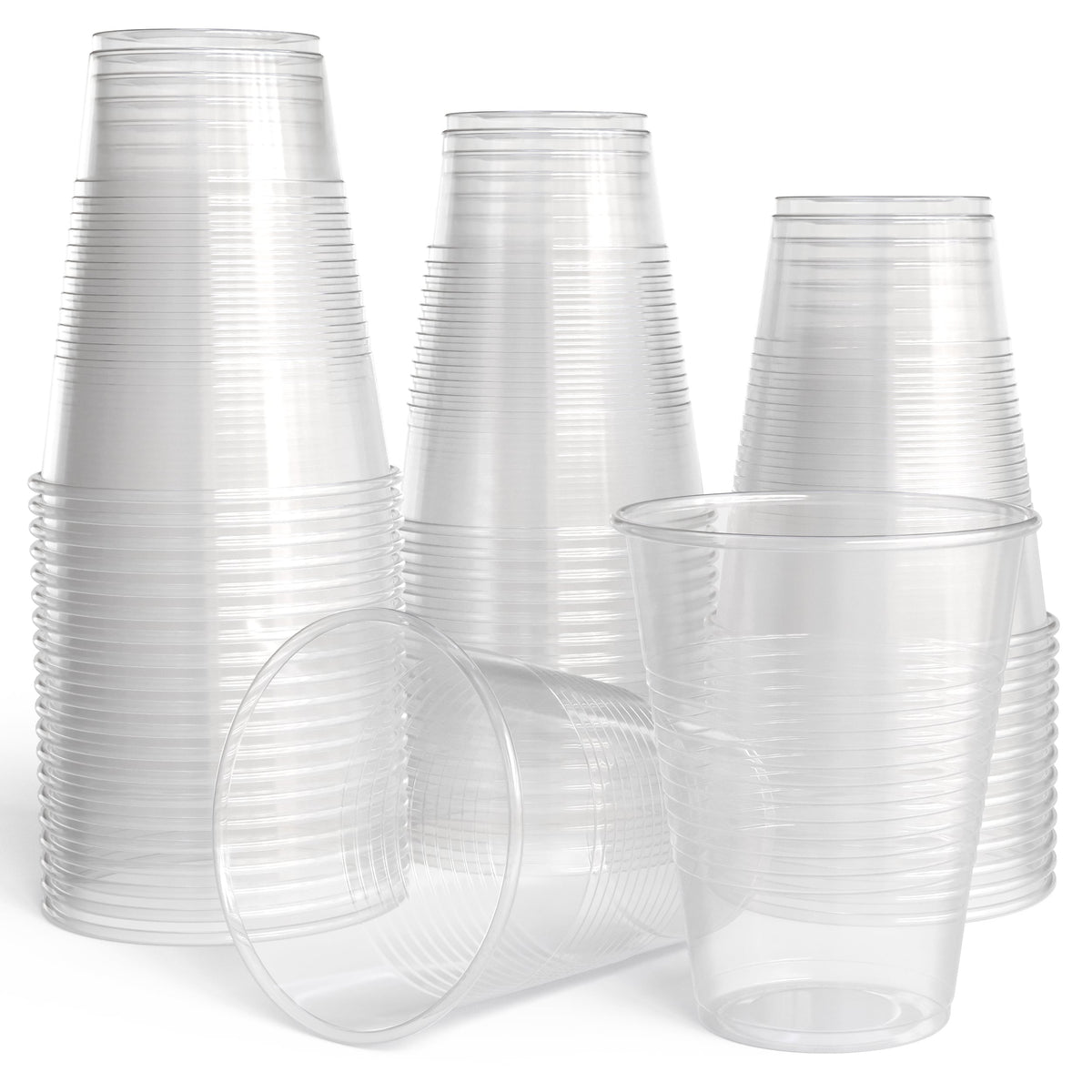 18 Oz. Clear Plastic Cups - 50 Ct.
