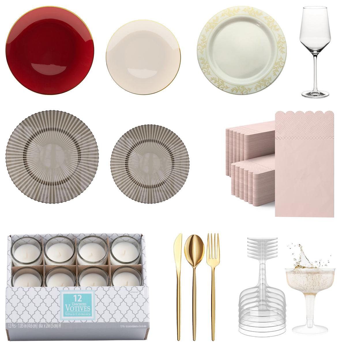 Thanksgiving - Elegant Design Party Kit 10 guests