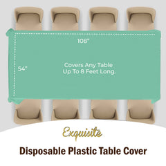 Mint Table Covers | 6 Pack