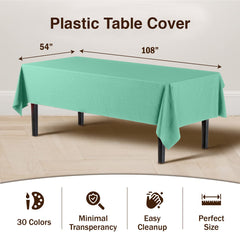 Mint Table Covers | 6 Pack