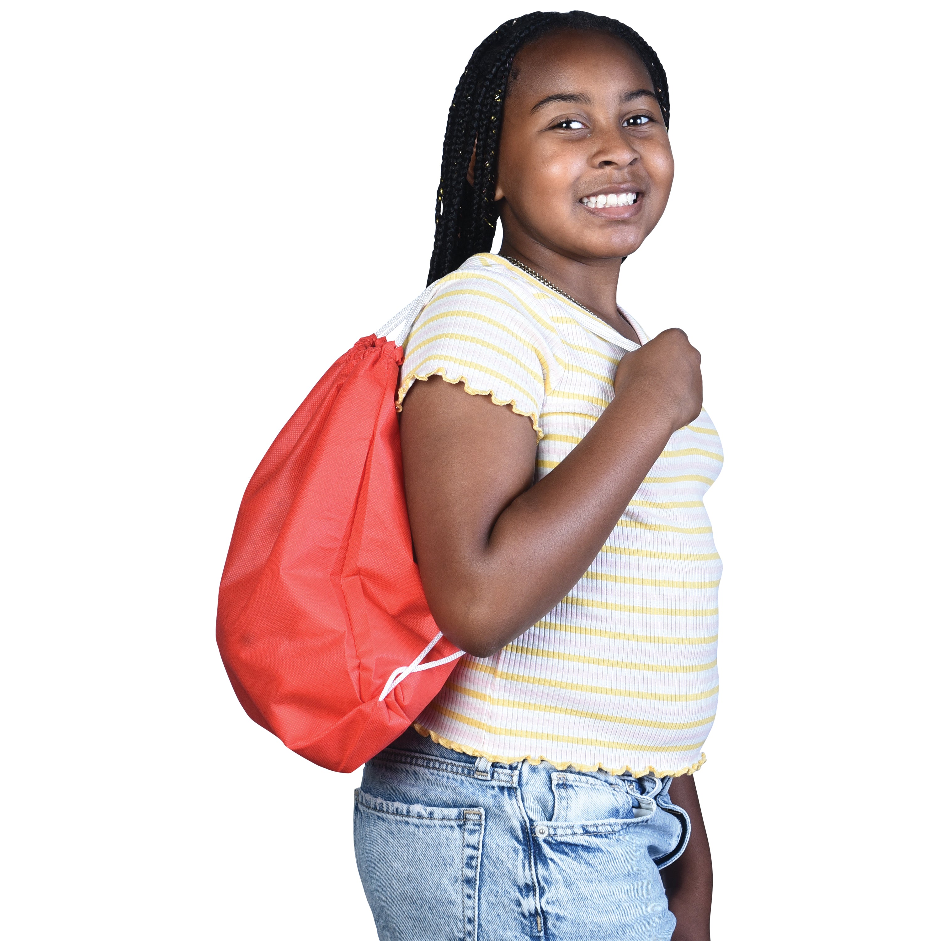 Primary Drawstring Backpacks