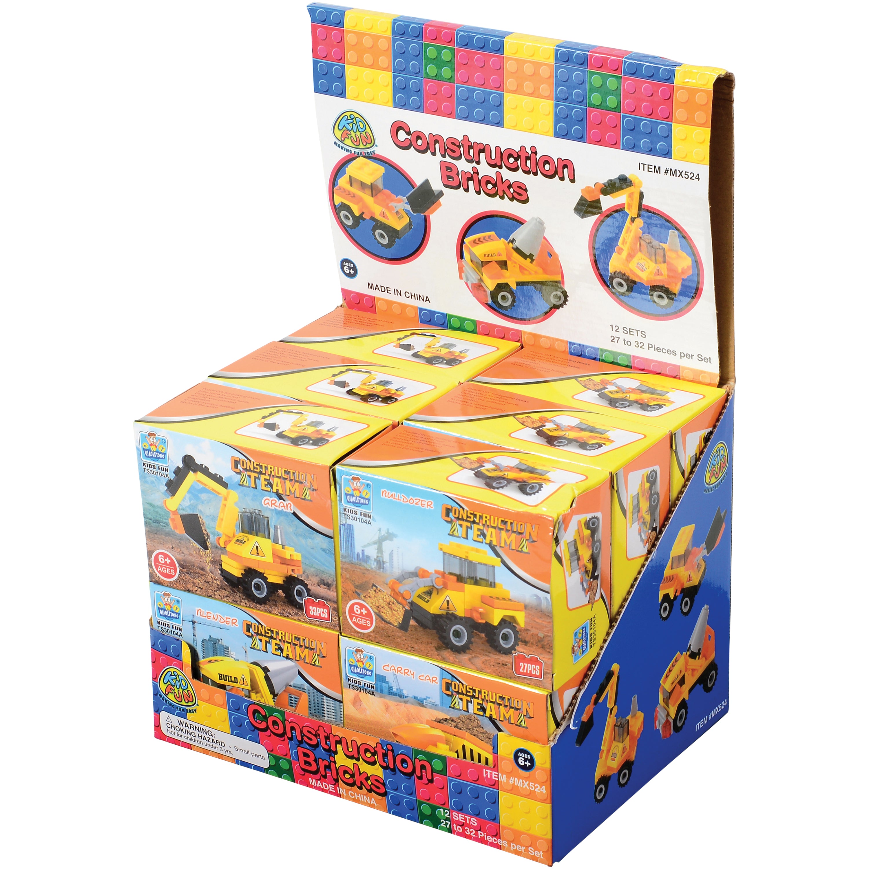 Construction Bricks/27 To 32-Pcs