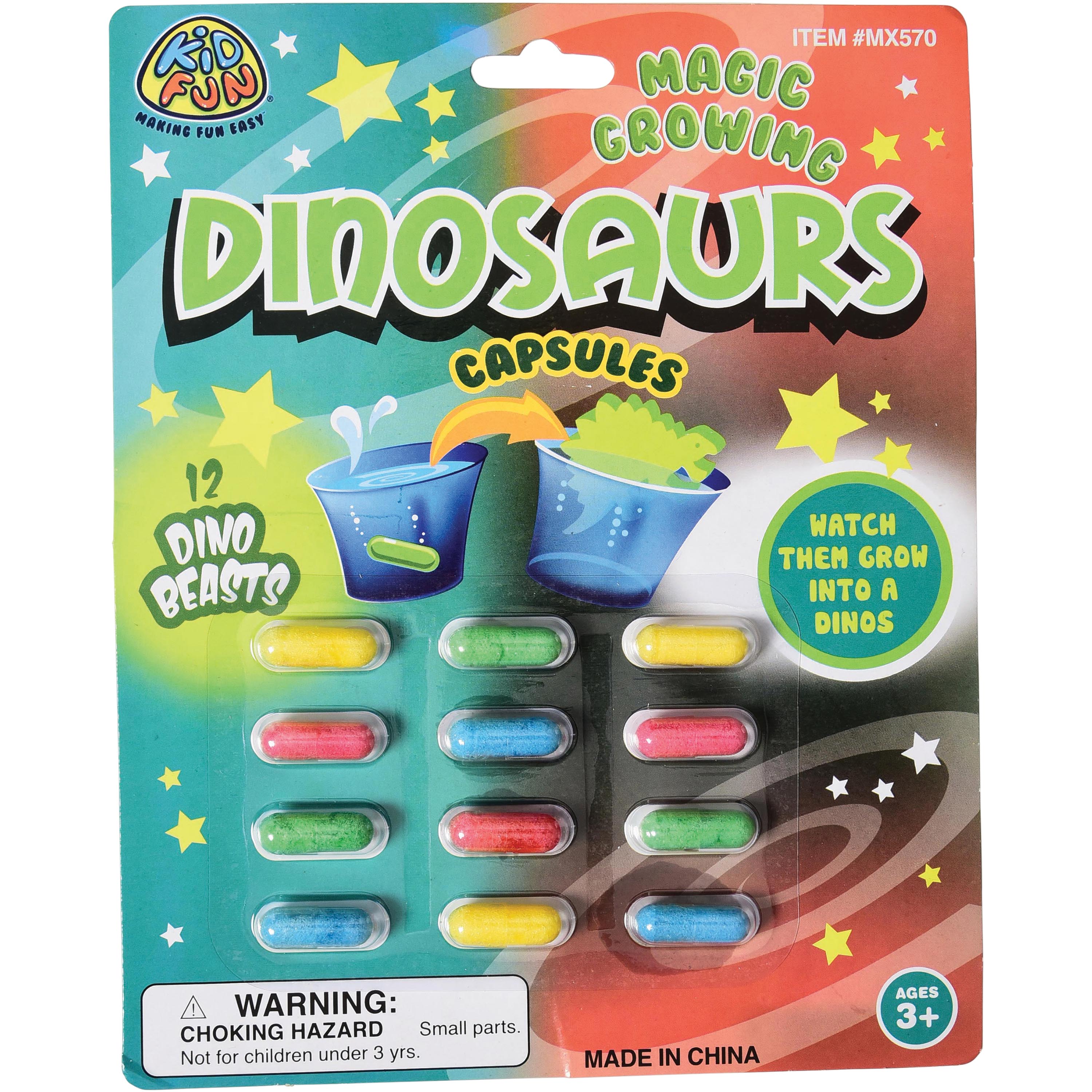 Magic Grow Dino Capsules