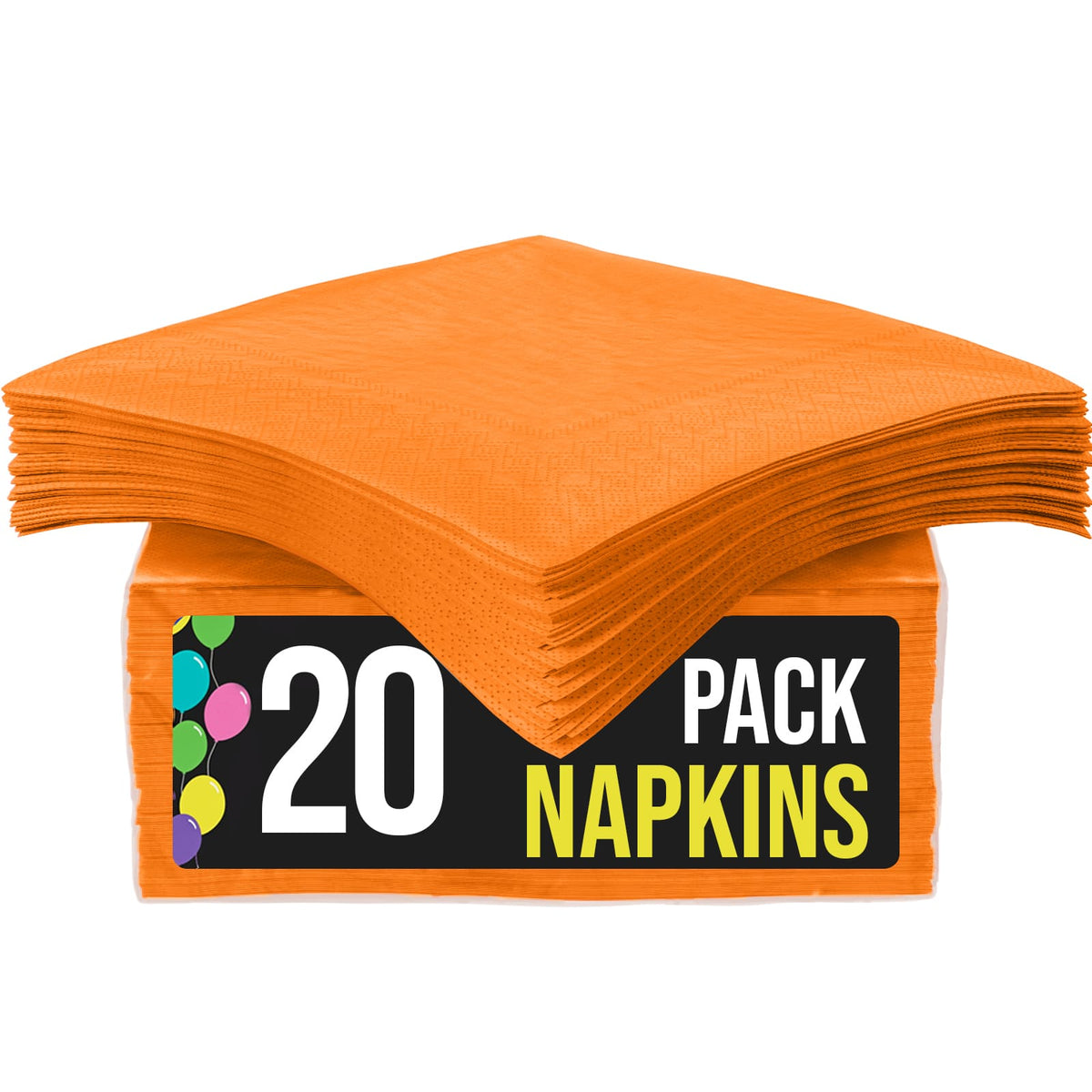 Little Gym - Orange Luncheon Napkins | 20 Ct.
