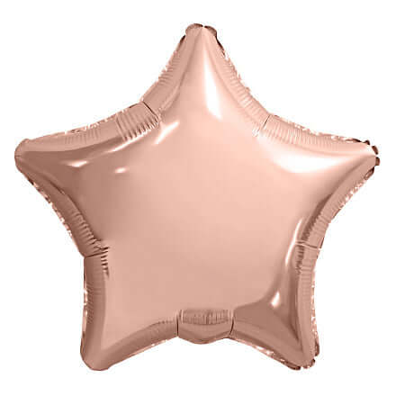 Rose Gold Star Balloon