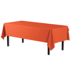 Orange Table Covers | 12 Pack