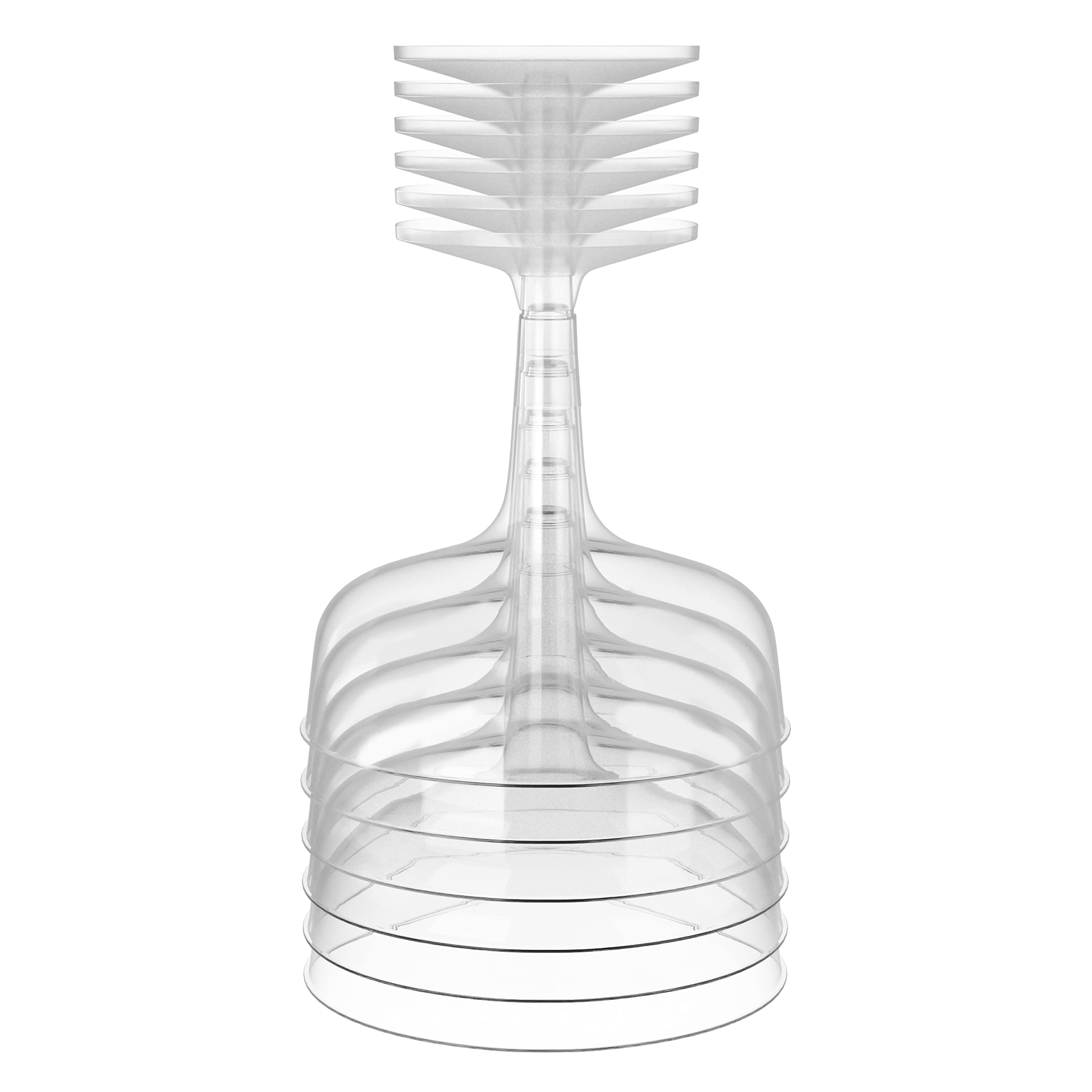 Plastic Cocktail Glasses | 24 Count